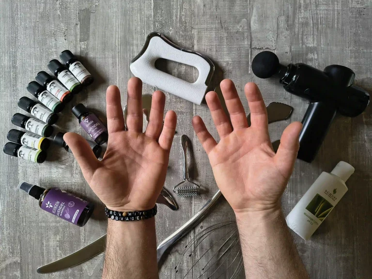 Ausstattung eines mobilen Masseurs